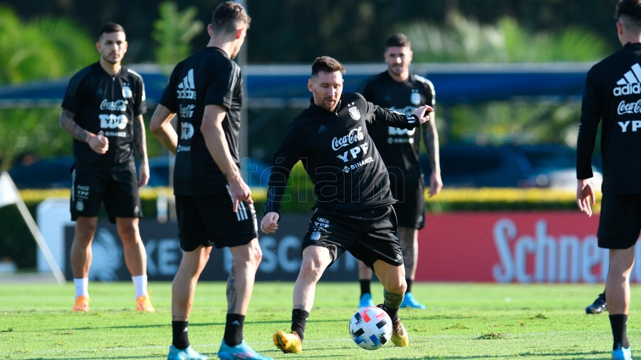 Ser con la vuelta de su capitn Lionel Messi y la despedida con el pblico argentino antes del inicio del Mundial Qatar 2022 Foto Ral Ferrari