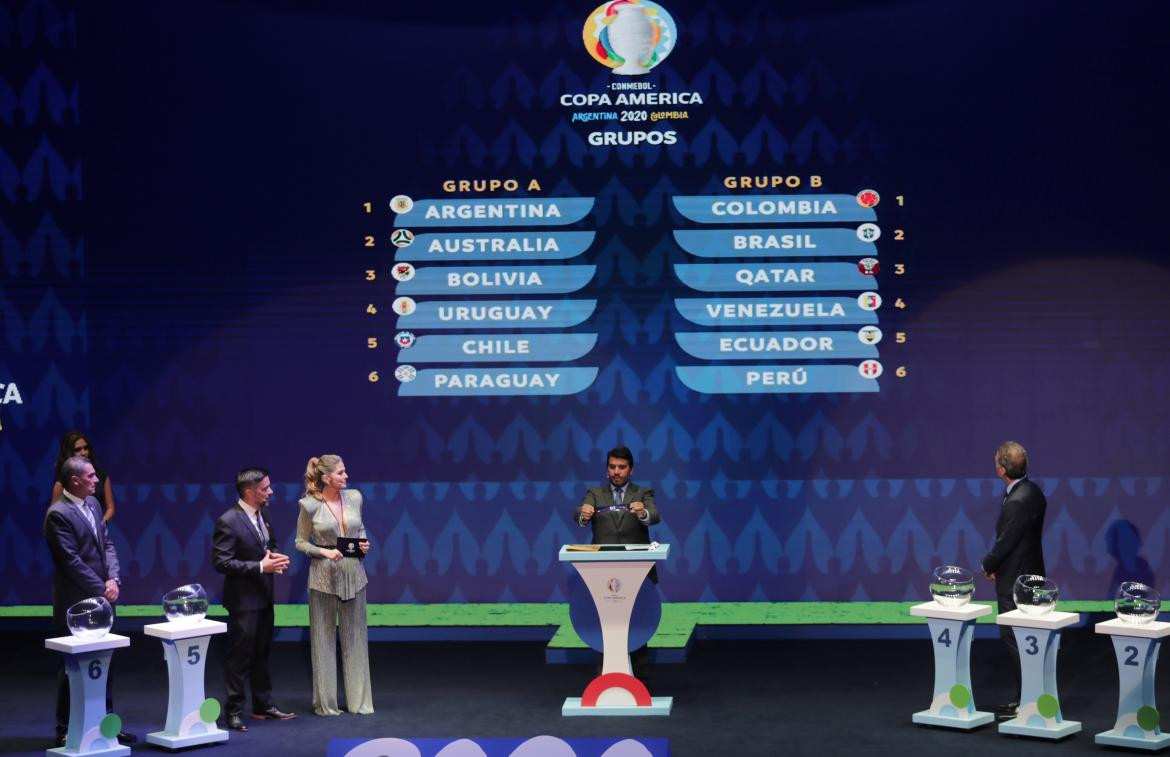 Sorteo de la Copa América 2020, REUTERS